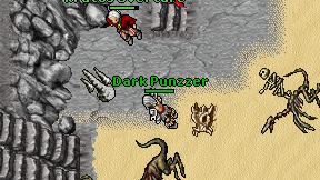 Dark Punzzer on screen