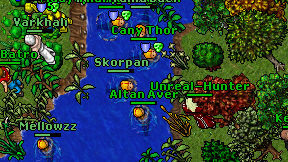 Skorpan on screen