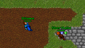 Dilame on screen