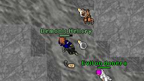 Demonic Hellcry on screen