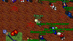 Elmao on screen