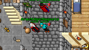 Mage Magneto on screen