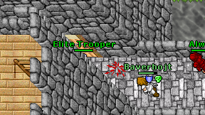 Elite Trooper on screen