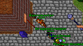 Rorromaster on screen