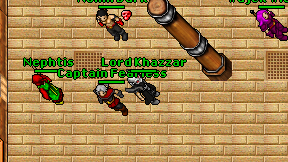 Lord Khazzar on screen
