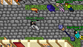 Glan Bude on screen