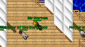 Sir Harven on screen