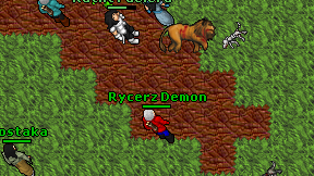 Rycerz Demon on screen