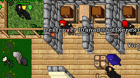 Destroyer Dimba-Dimba on screen