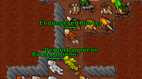 Demon Daraveon on screen