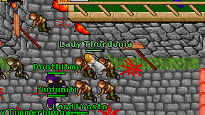 Lady Thordonia on screen