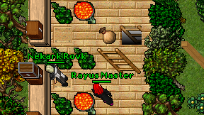 Rayus Master on screen