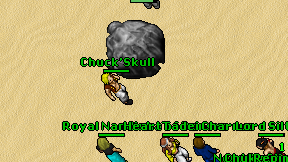Chuck'Skull on screen