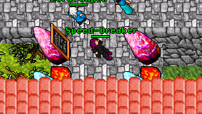 Speed-Breaker on screen