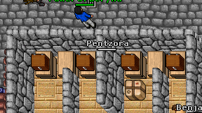 Pentzora on screen