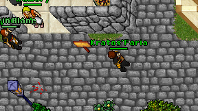 Kratos'Faria on screen