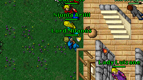 Lord Milanos on screen