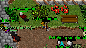 Black Fanini on screen