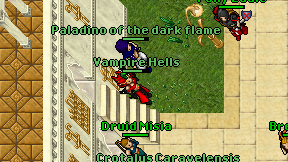 Vampire Hells on screen