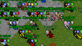 Clooud Strife on screen