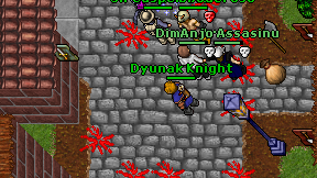 Dyunak Knight on screen
