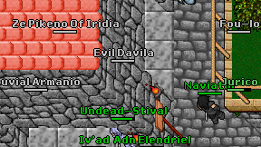 Evil Davila on screen