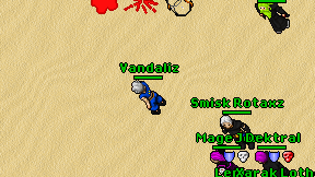 Vandaliz on screen