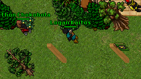Logan Kaitos on screen