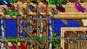 Phacman on screen