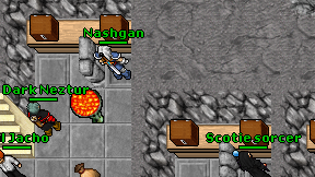 Dark Neztur on screen