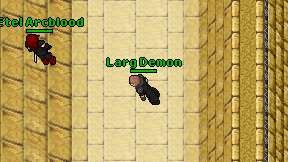 Larg Demon on screen