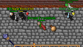 Druid Freddish on screen