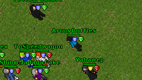 Arcus Ruffles on screen