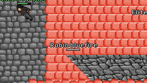 Robin bluefire on screen