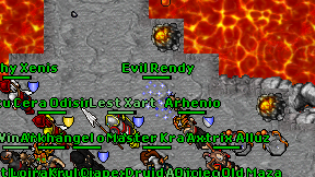 Evil Rendy on screen