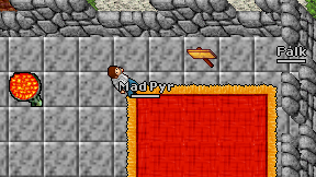 Mad Pyr on screen