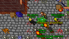 Zsabre on screen