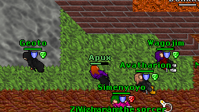 Apux on screen