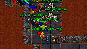 Lord Fire Angel on screen