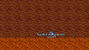 Spikex Woman on screen
