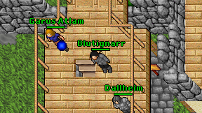 Blutignarr on screen