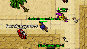 Astekman Slash on screen