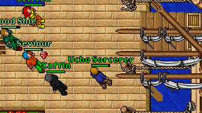 Ucho Sorcerer on screen