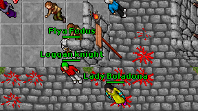 Loggan knight on screen