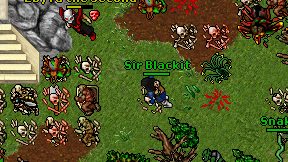 Sir Blackit on screen