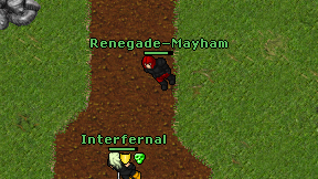 Renegade-Mayham on screen
