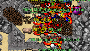 Holy Ghost on screen
