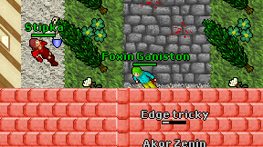 Foxin Ganiston on screen