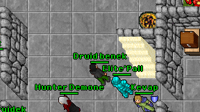 Druid benek on screen