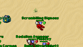 Scrambiling Signaus on screen